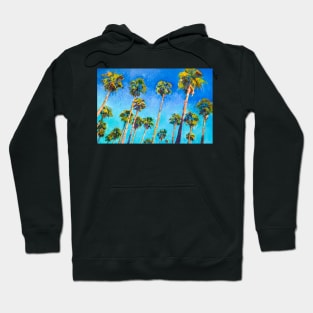 Beach Palm Trees Hoodie